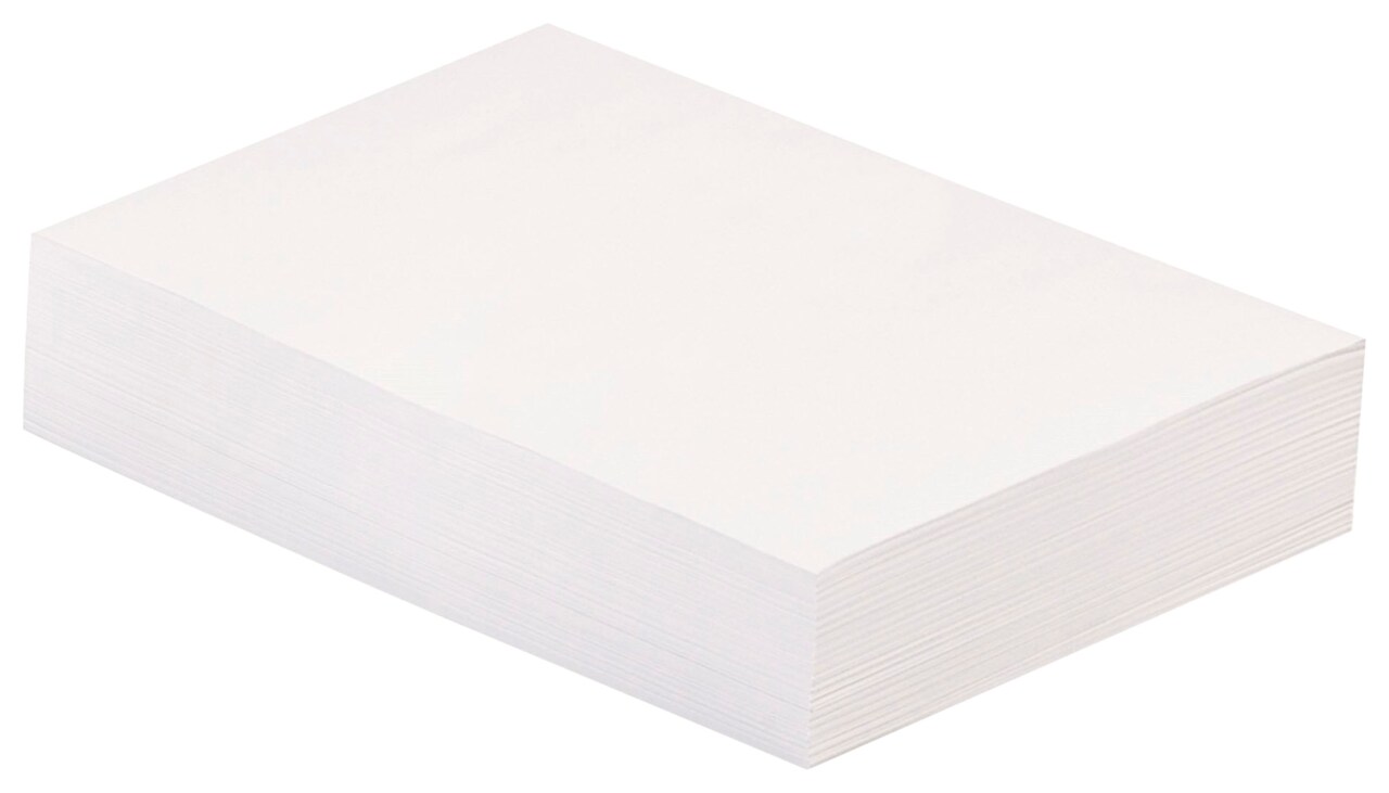 Ucreate Mixed-Media Paper, 80 lb., 9 x 12 Inches, Natural White, 500 Sheets